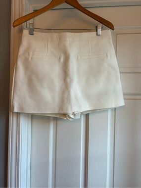 English Factory White Tailored Skort